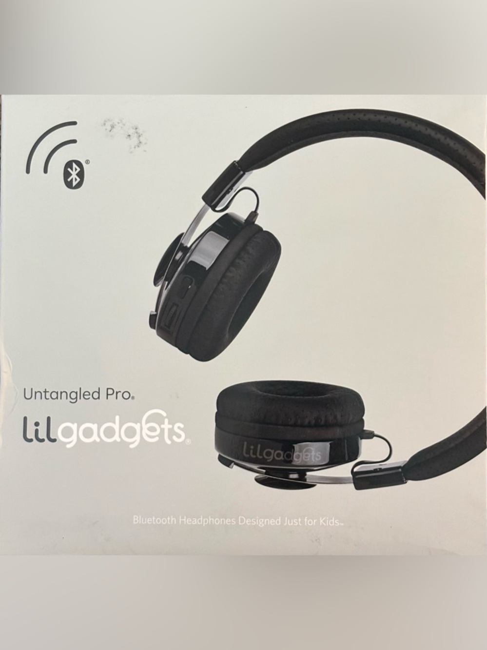 Lilgadgets Untangled Pro Bluetooth Headphones Made Just for Kids - Black. NWT.